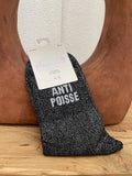 CHAUSSETTES ANTI POISSE NOIR