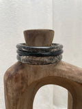BRACELETS JONC NOIR