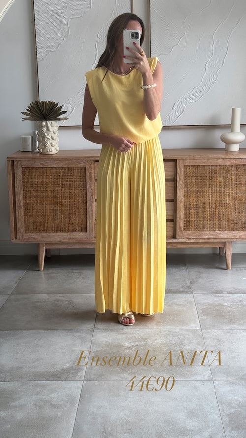 ENSEMBLE ANITA JAUNE