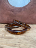 BRACELETS JONC AMBRE