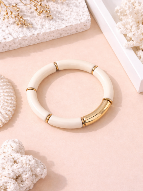 BRACELET MILA BLANC
