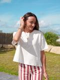 TEE SHIRT MORGANE BLANC