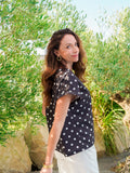 TEE SHIRT POIS NOIR