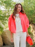 GILET SORAYA ROSE FLUO