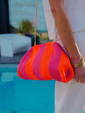SAC RAYURE FUSHIA