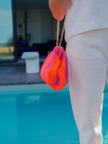 SAC RAYURE FUSHIA