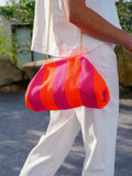 SAC RAYURE FUSHIA
