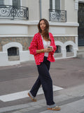GILET RAPHAEL FUSHIA