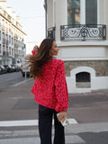 GILET RAPHAEL FUSHIA