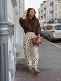 BLOUSE BIANA MARRON