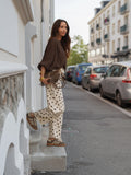 BLOUSE BIANA MARRON