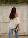 TOP LOUISON BLANC