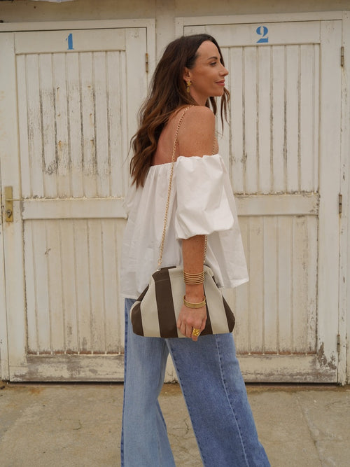 TOP LOUISON BLANC