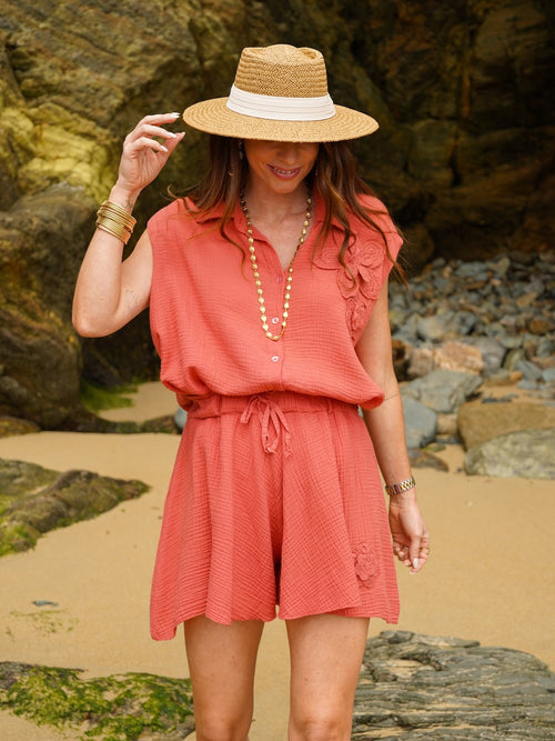 SHORT CHARLENE TERRACOTTA