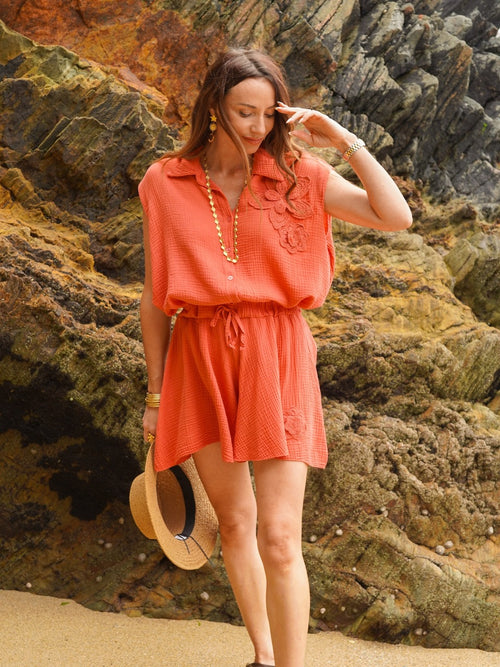 SHORT CHARLENE TERRACOTTA