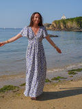 ROBE BLEUA LONGUE