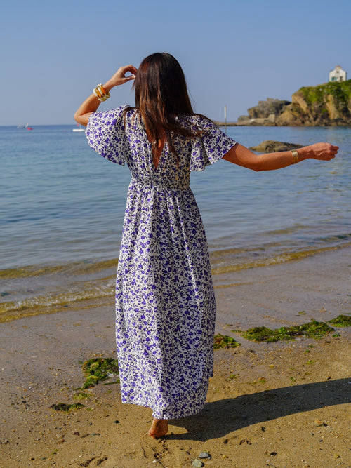 ROBE BLEUA LONGUE