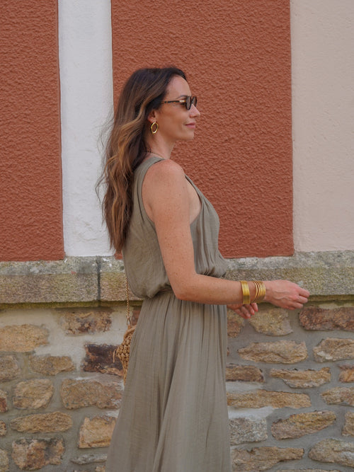 ROBE JULIETTE KAKI