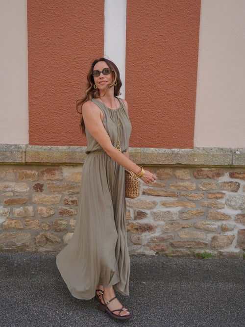 ROBE JULIETTE KAKI