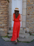 ROBE JULIETTA CORAIL