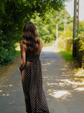 ROBE POLINE MARRON