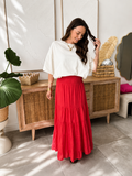 JUPE GIGI ROUGE