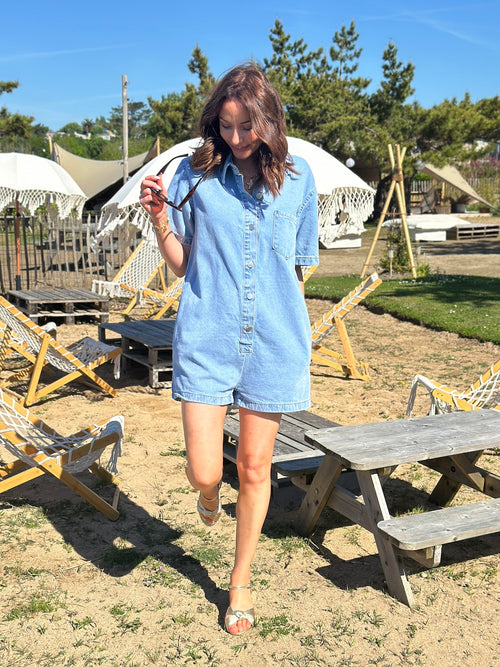 COMBI-SHORT JEDI DENIM