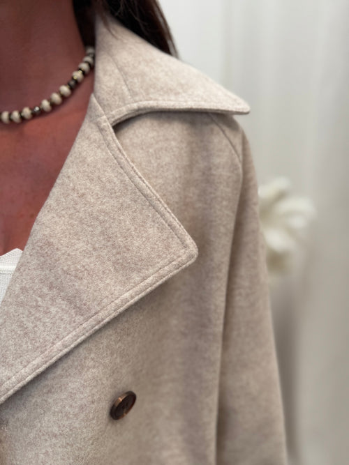 MANTEAU EMILIA BEIGE