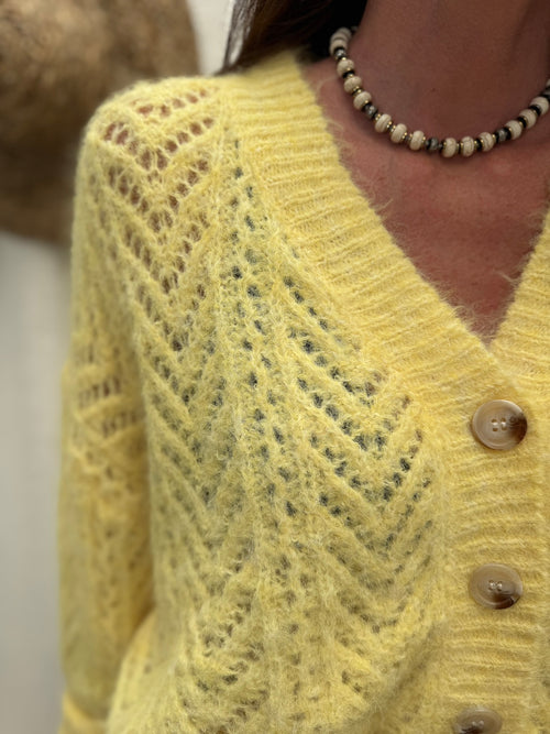 GILET VERONICA JAUNE