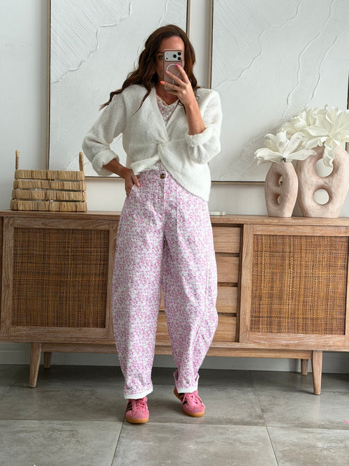 PANTALON FLORA ROSE