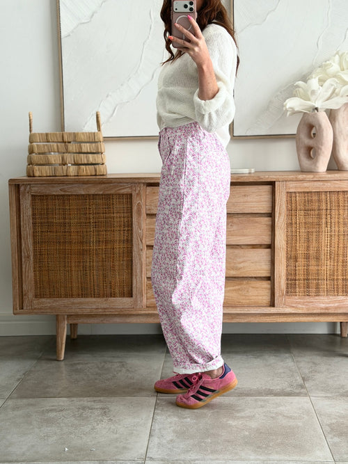 PANTALON FLORA ROSE