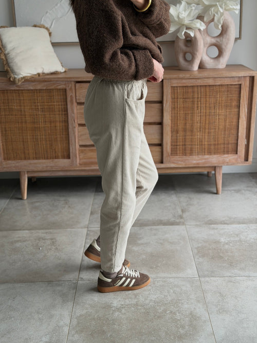 PANTALON ISABELLE BEIGE