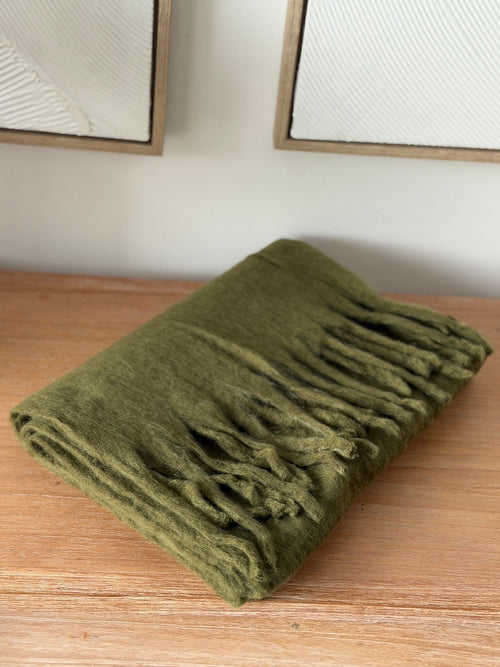 ECHARPE JUSTINE KAKI