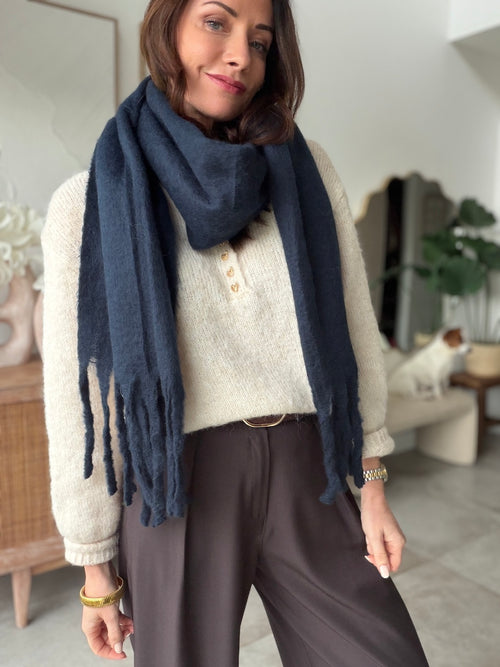 ECHARPE JUSTINE MARINE