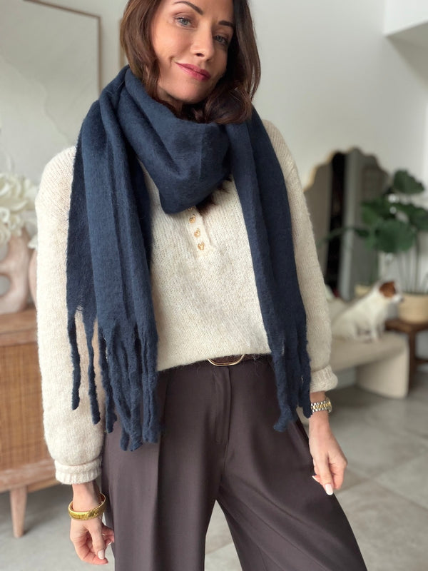 ECHARPE JUSTINE MARINE