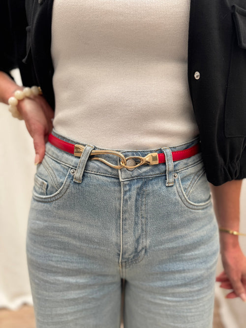 CEINTURE TIM ROUGE