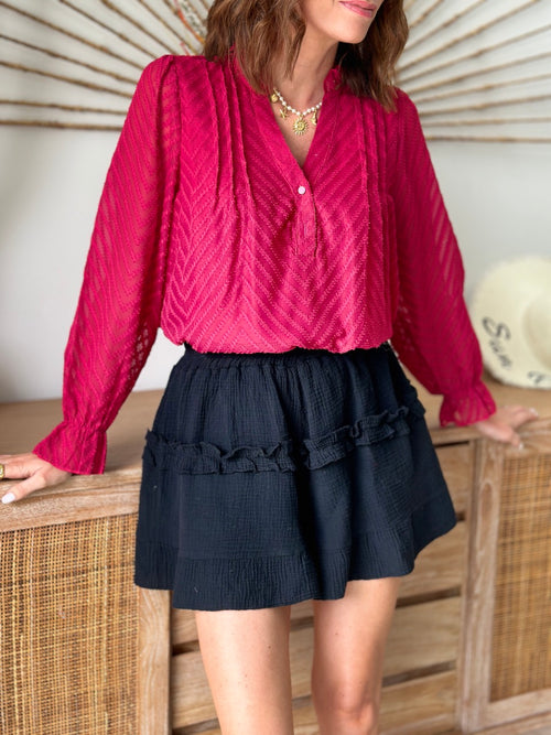 BLUSA MARLENE ROJA