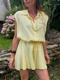 SHORT CHARLENE JAUNE