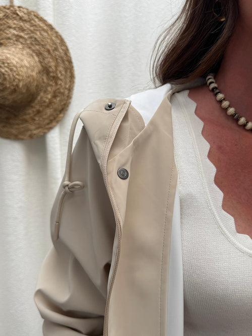 PARKA MORGANE BEIGE