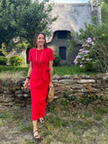 ROBE BENNY ROUGE