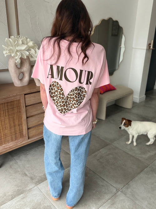 TEESHIRT LOVI ROSE