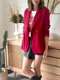 BLAZER HELENE ROUGE