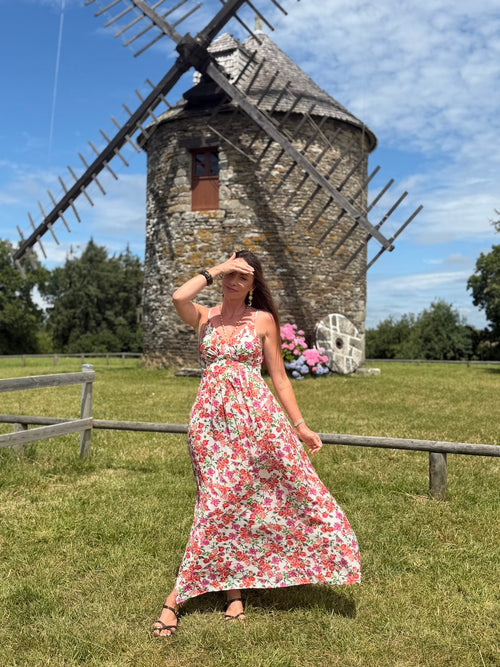 ROBE CASSY BRETELLES