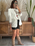 BLAZER BEKY BLANC