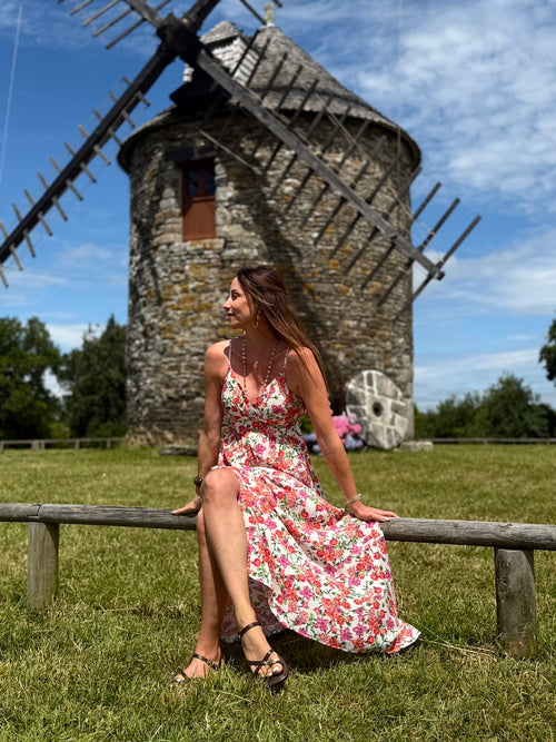 ROBE CASSY BRETELLES