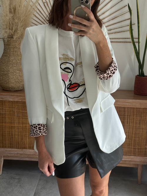 BLAZER BEKY BLANC