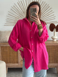 CHEMISE AURELIEN FUSHIA