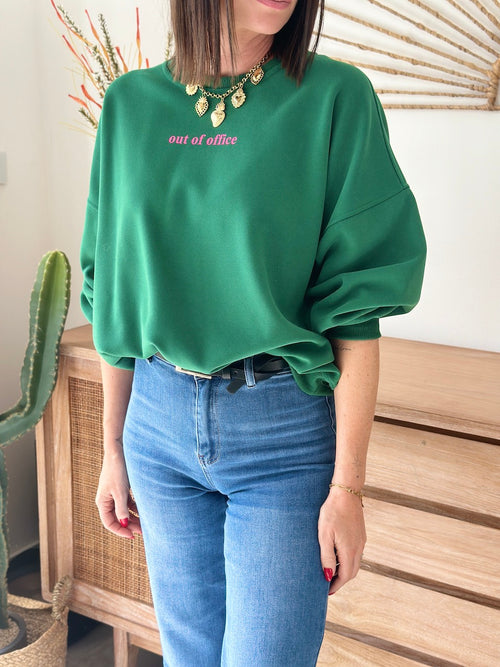 SWEAT MALVINA VERT