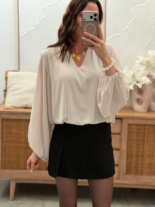 BLOUSE PAKI BEIGE
