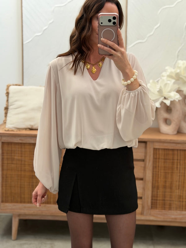 BLOUSE PAKI BEIGE